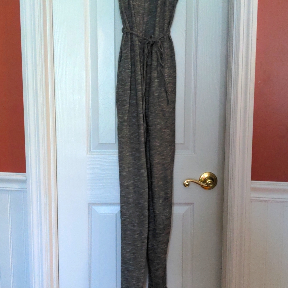Jumpsuit. Very soft material and has no elastic at waist.